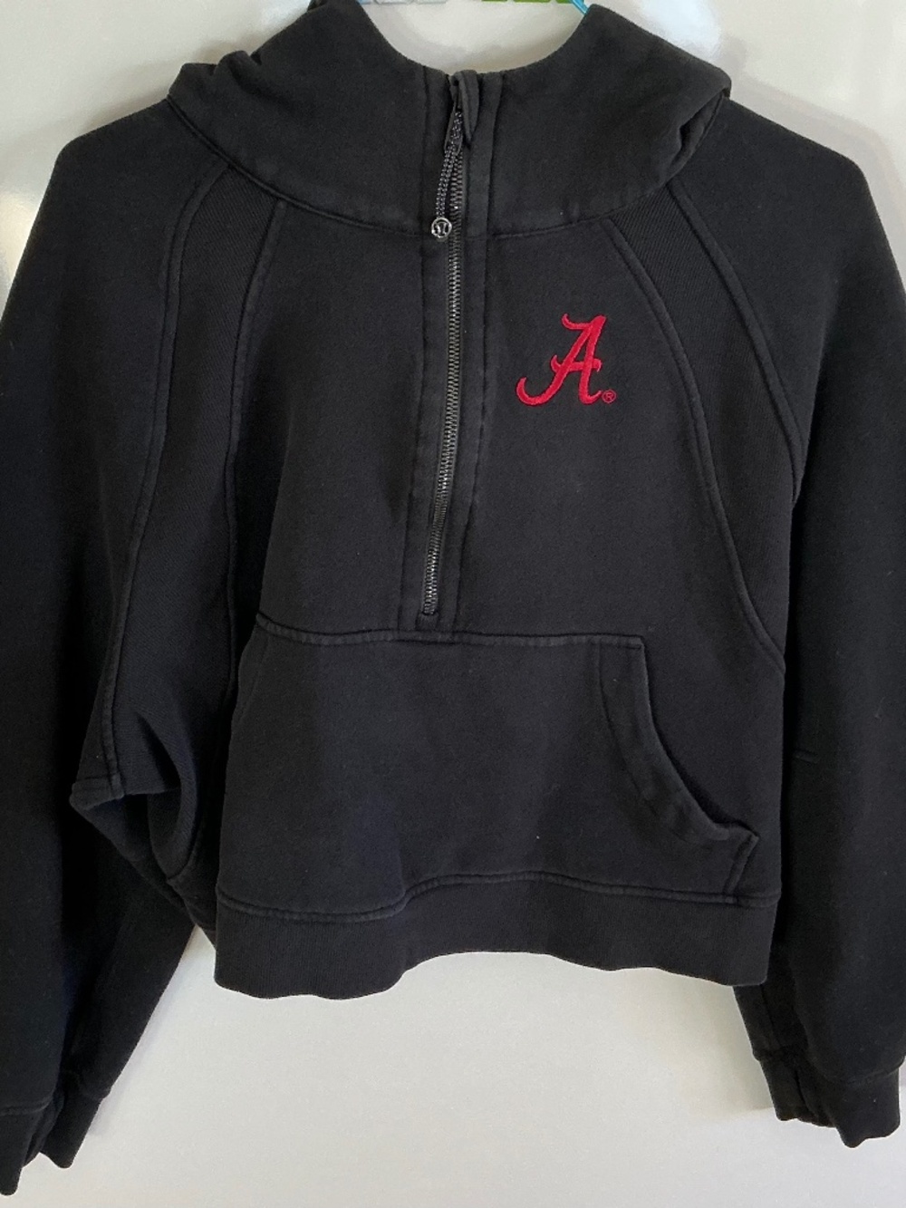 Lululemon Univ. of Alabama Black Scuba Sweatshirt Small
